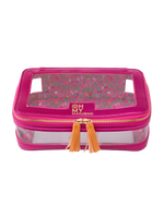 Metallic Pink Tile Storage Bag