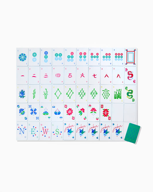 Birdie Mahjong Playing Cards