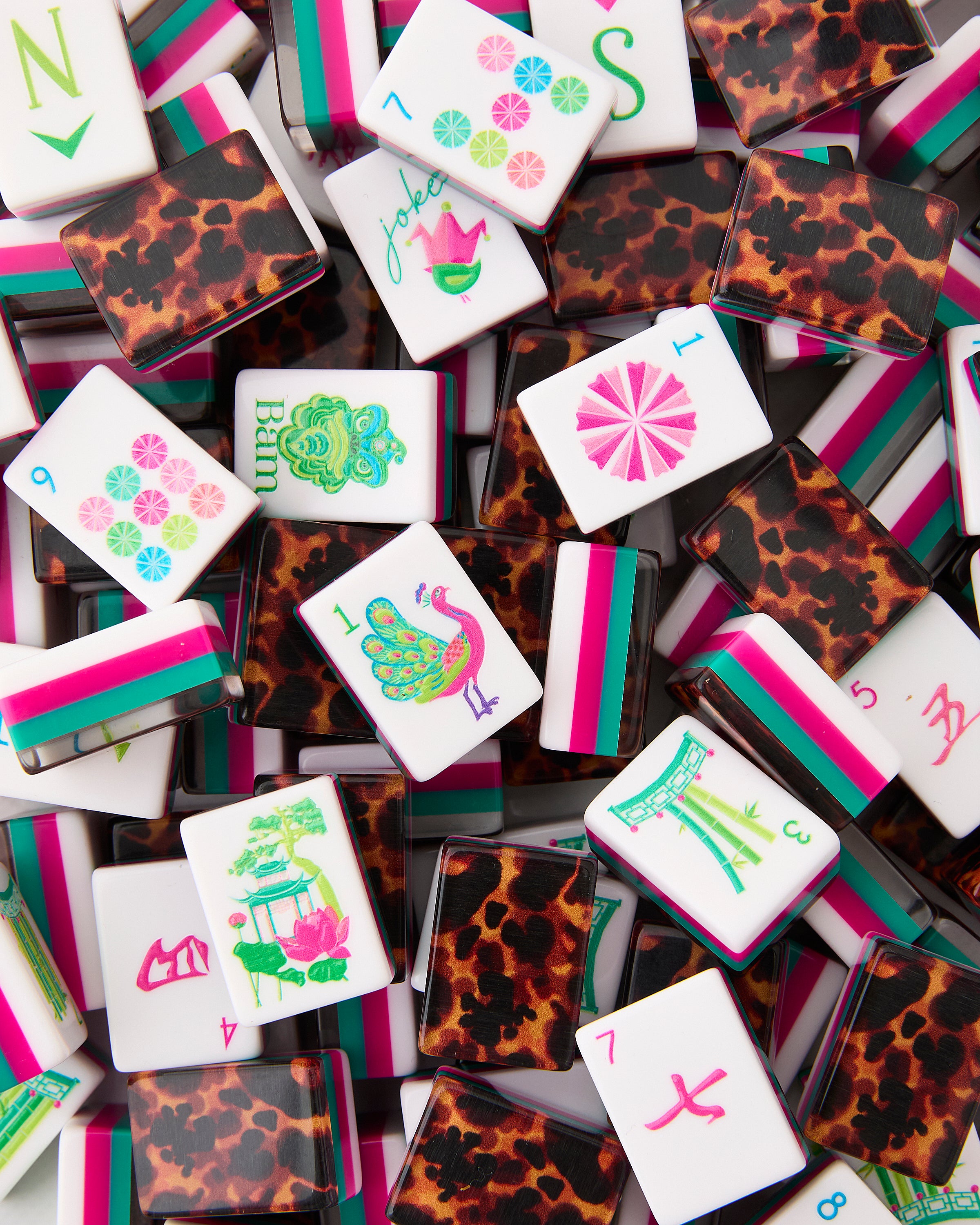 Glow Wild Mahjong Tiles – Oh My Mahjong