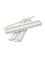 White Acrylic Rack & Pusher Set
