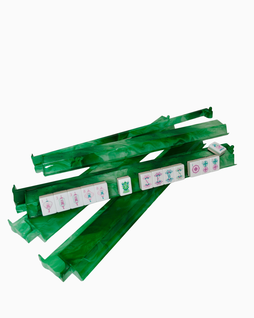 OH MY MAHJONG RACK & PUSHER SET - AGATE