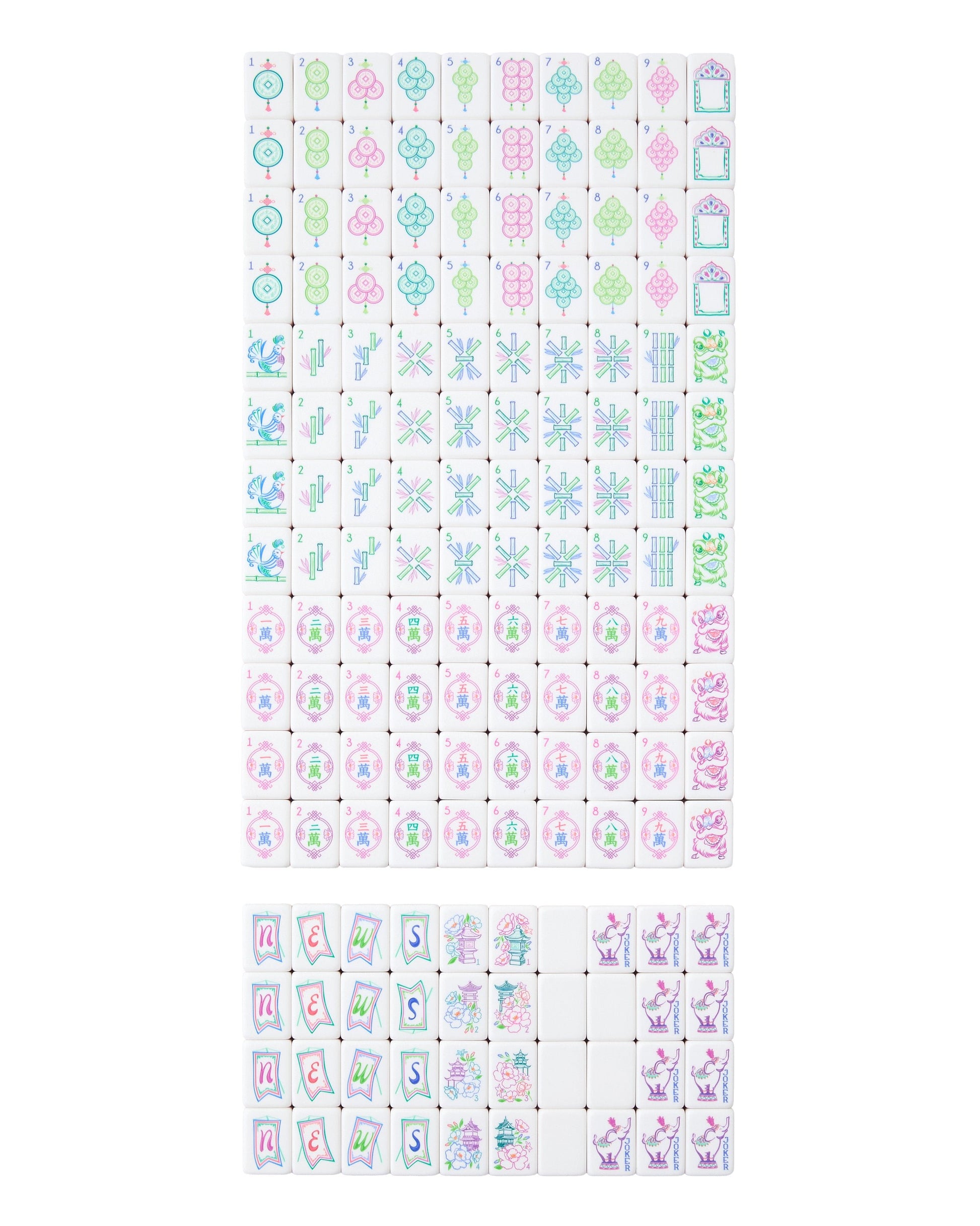 Amara Mahjong Tiles - Oh My Mahjong