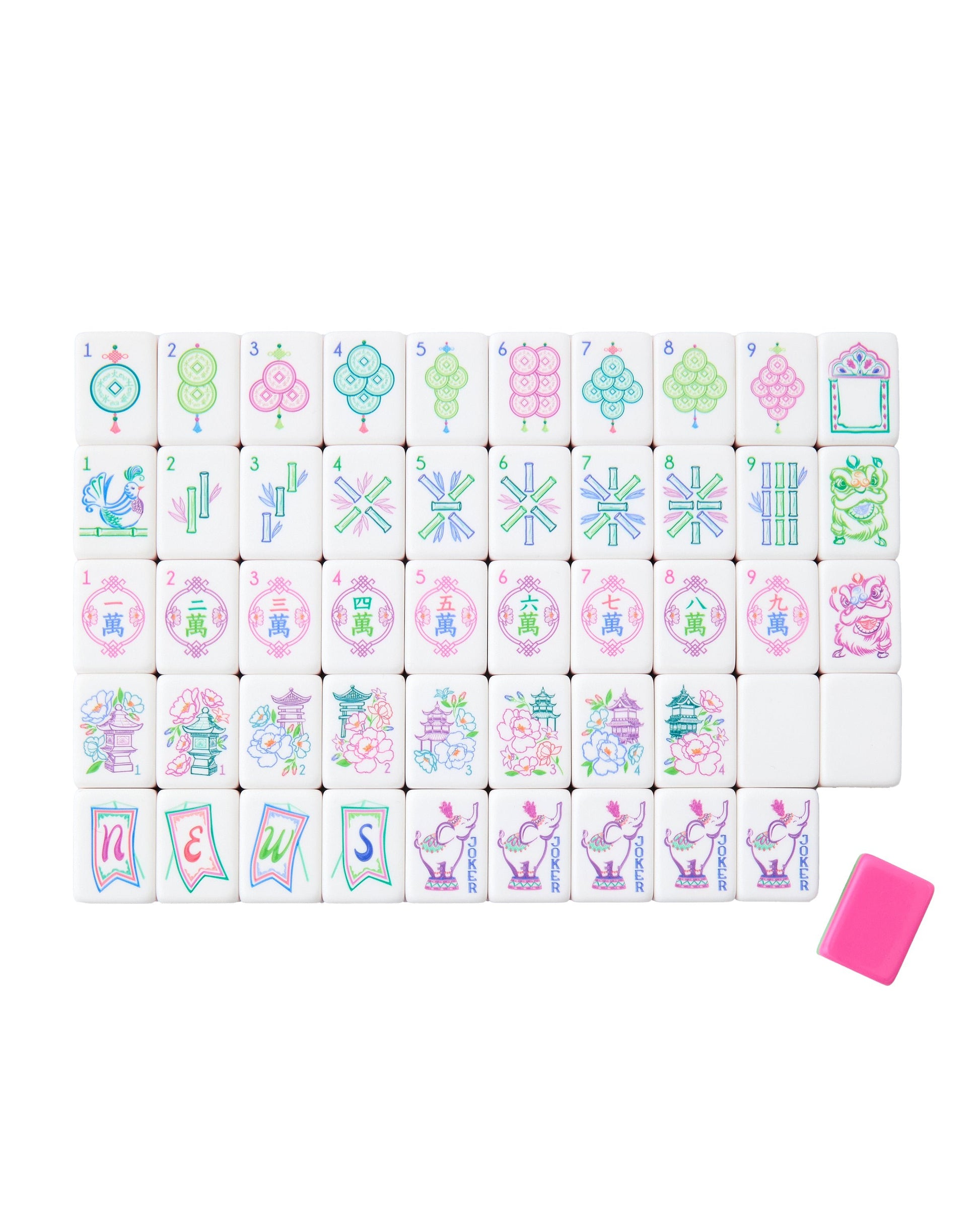 Amara Mahjong Tiles - Oh My Mahjong