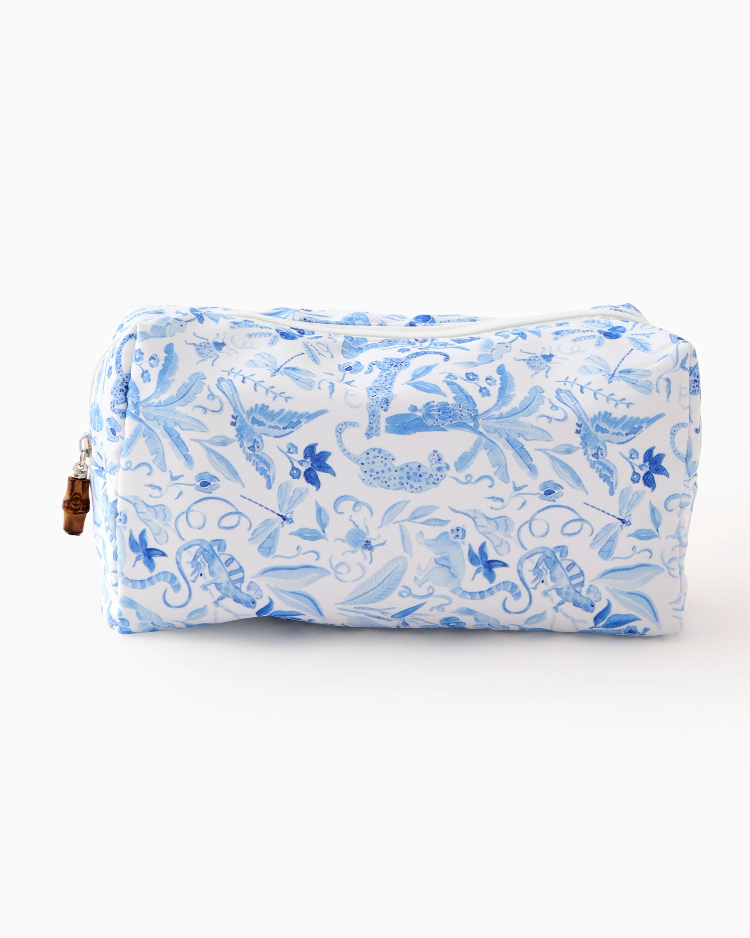 Amazon Blue Tile Storage Bag x Catherine Cartie Collab - Oh My Mahjong