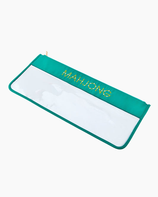 Aqua Bamboo Bag - Oh My Mahjong