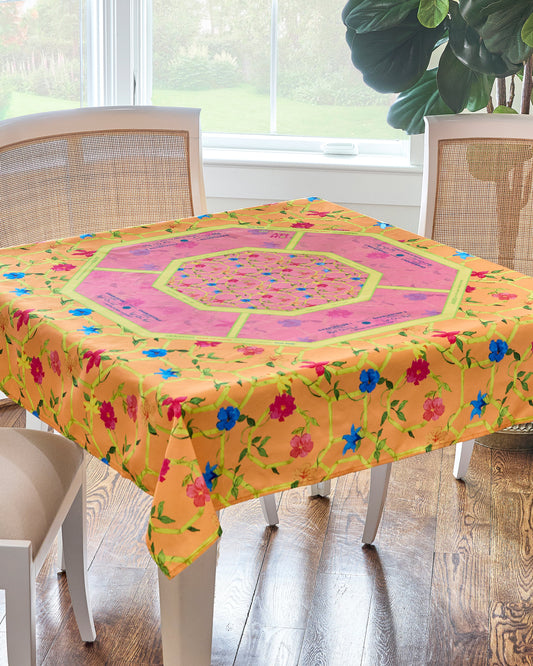 Bagua Blossom Tablecloth - Oh My Mahjong