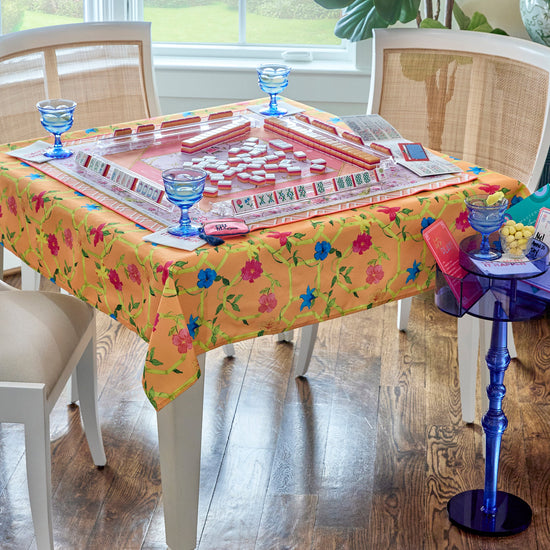 Bagua Blossom Tablecloth - Oh My Mahjong