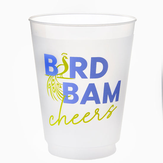 Bird Bam Cheers Frosted Cup - Oh My Mahjong