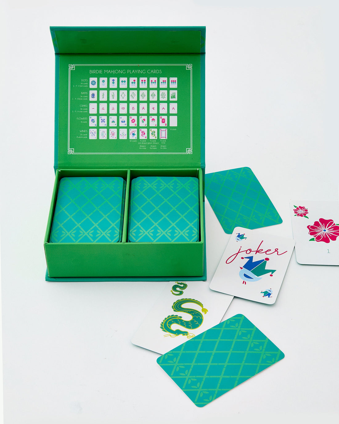 Birdie Mahjong Playing Cards - Oh My Mahjong