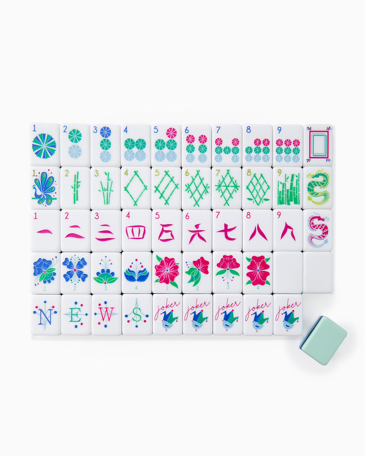 Mahjong Montage Bird Dice Dish - FINAL SALE main image 1