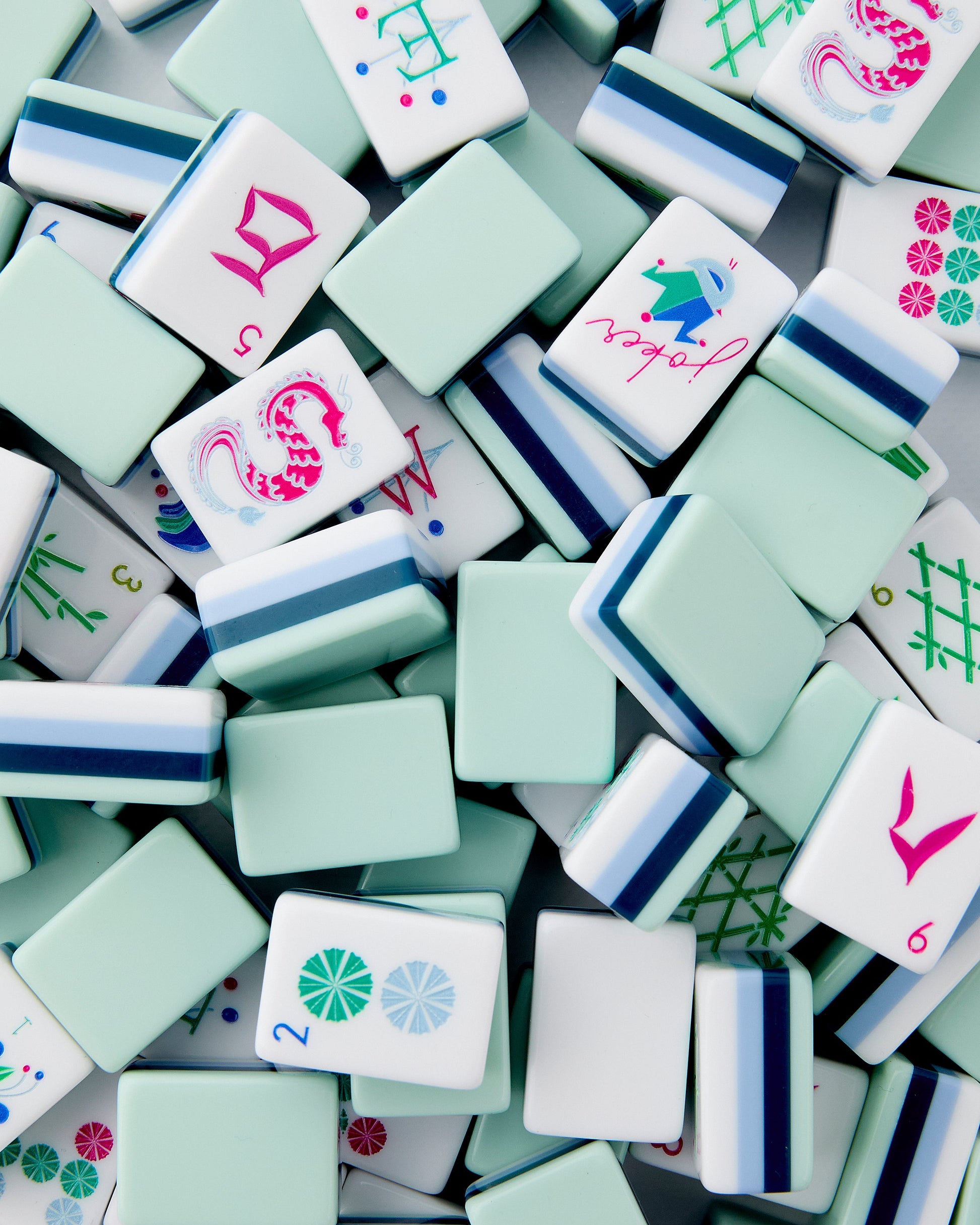 Birdie Mahjong Tiles - Oh My Mahjong