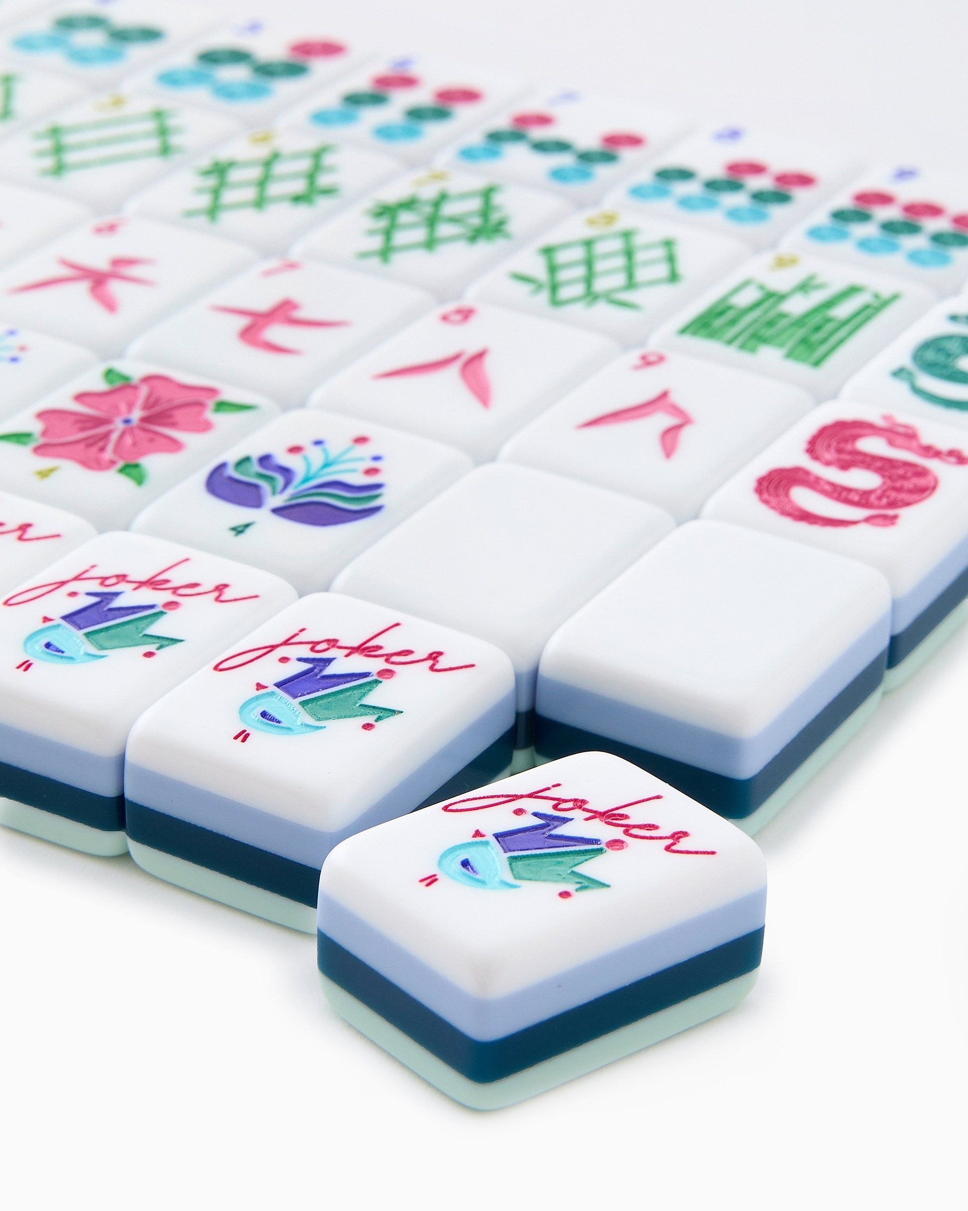 Birdie Mahjong Tiles - Oh My Mahjong