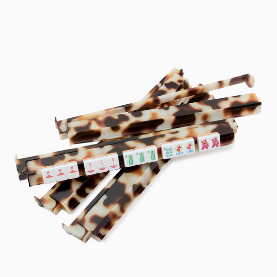 Blond Tortoise Rack and Pusher Set - Oh My Mahjong