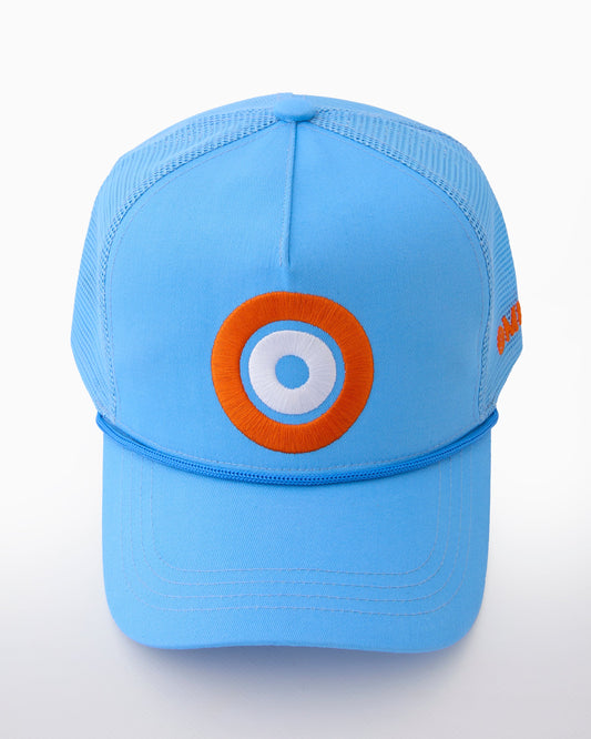 Blue Dot Hat - Oh My Mahjong