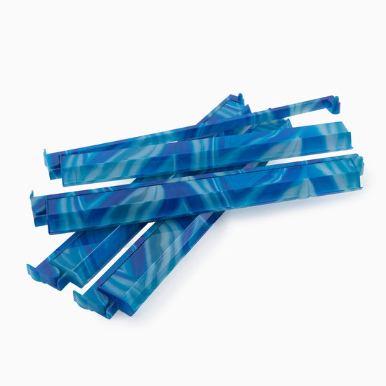 Blue Lace Agate Rack and Pusher Set - Oh My Mahjong