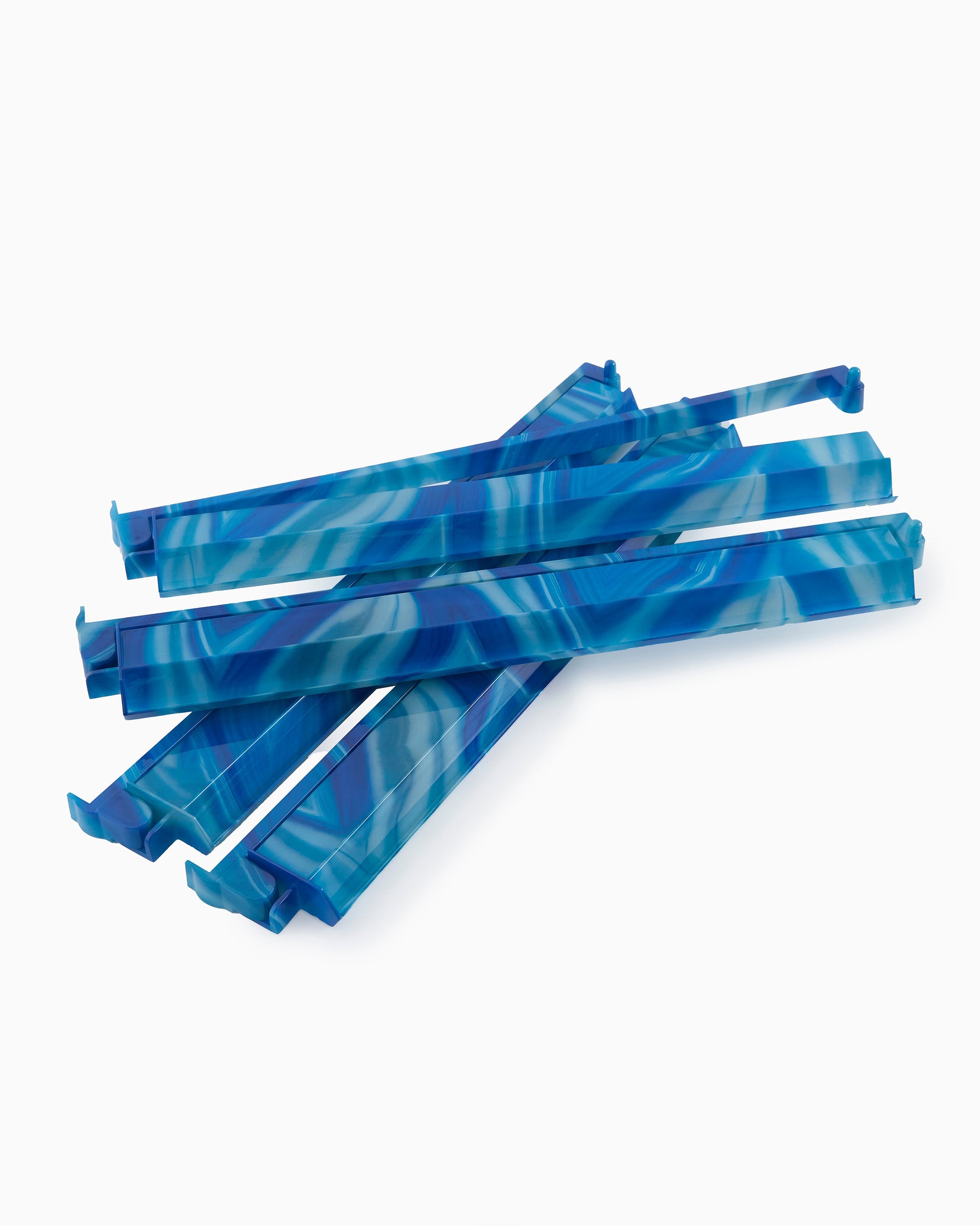 Blue Lace Agate Rack and Pusher Set - Oh My Mahjong