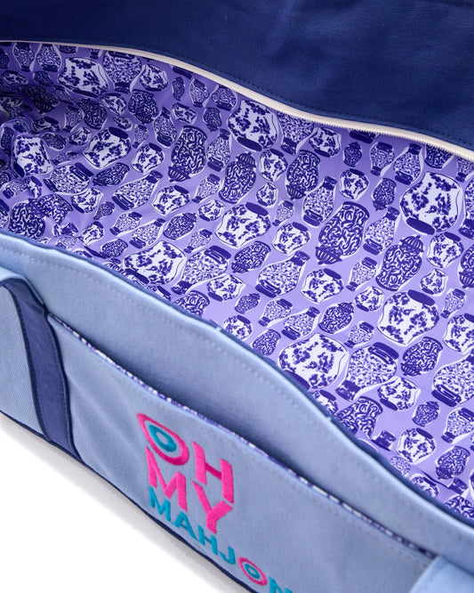 Blue Mat Storage Bag - Oh My Mahjong