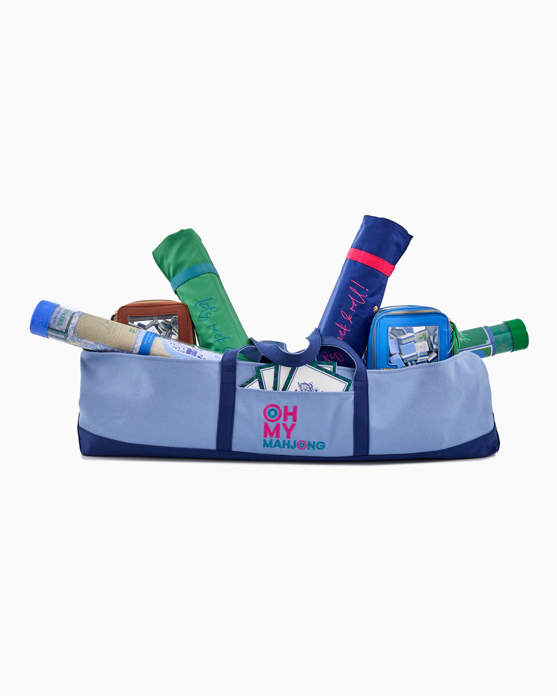 Blue Mat Storage Bag - Oh My Mahjong