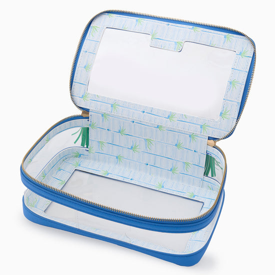 Blue Tile Storage Bag - Oh My Mahjong