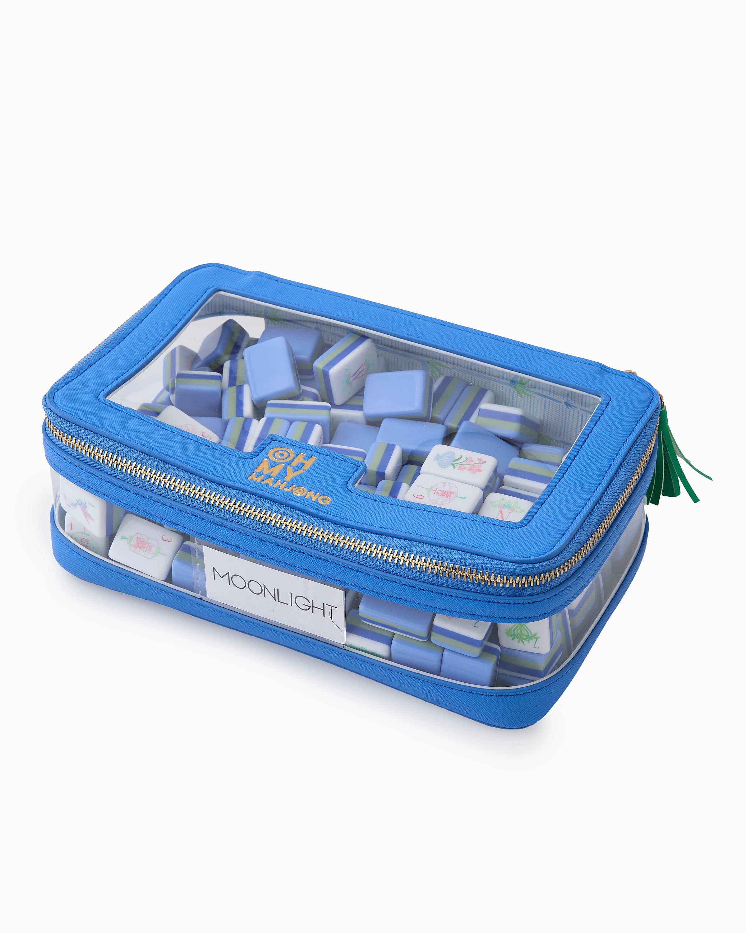 Blue Tile Storage Bag – Oh My Mahjong