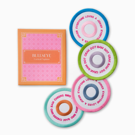Bullseye Cocktail Napkins - Oh My Mahjong