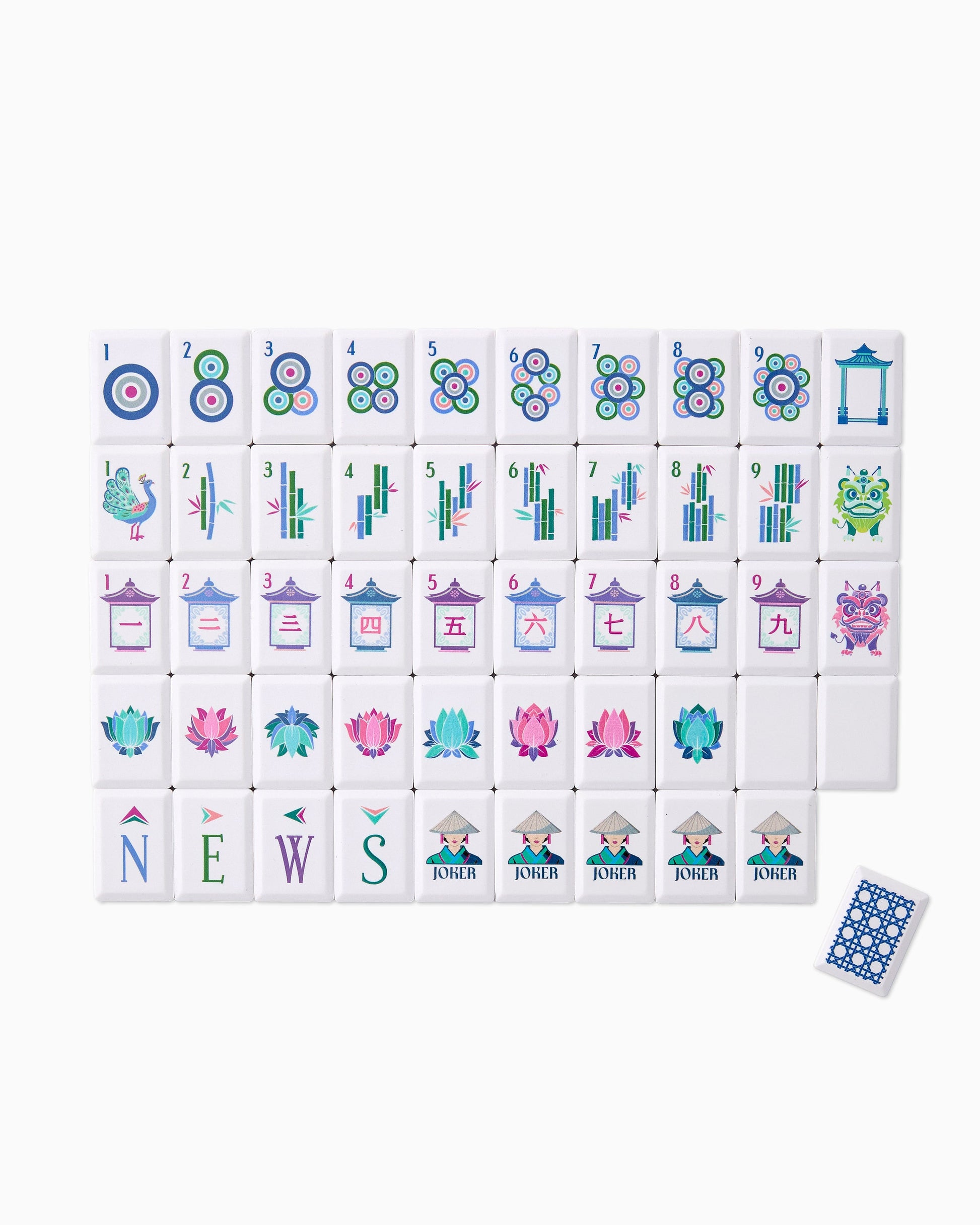 Cadet Debutante Tile Set - Oh My Mahjong