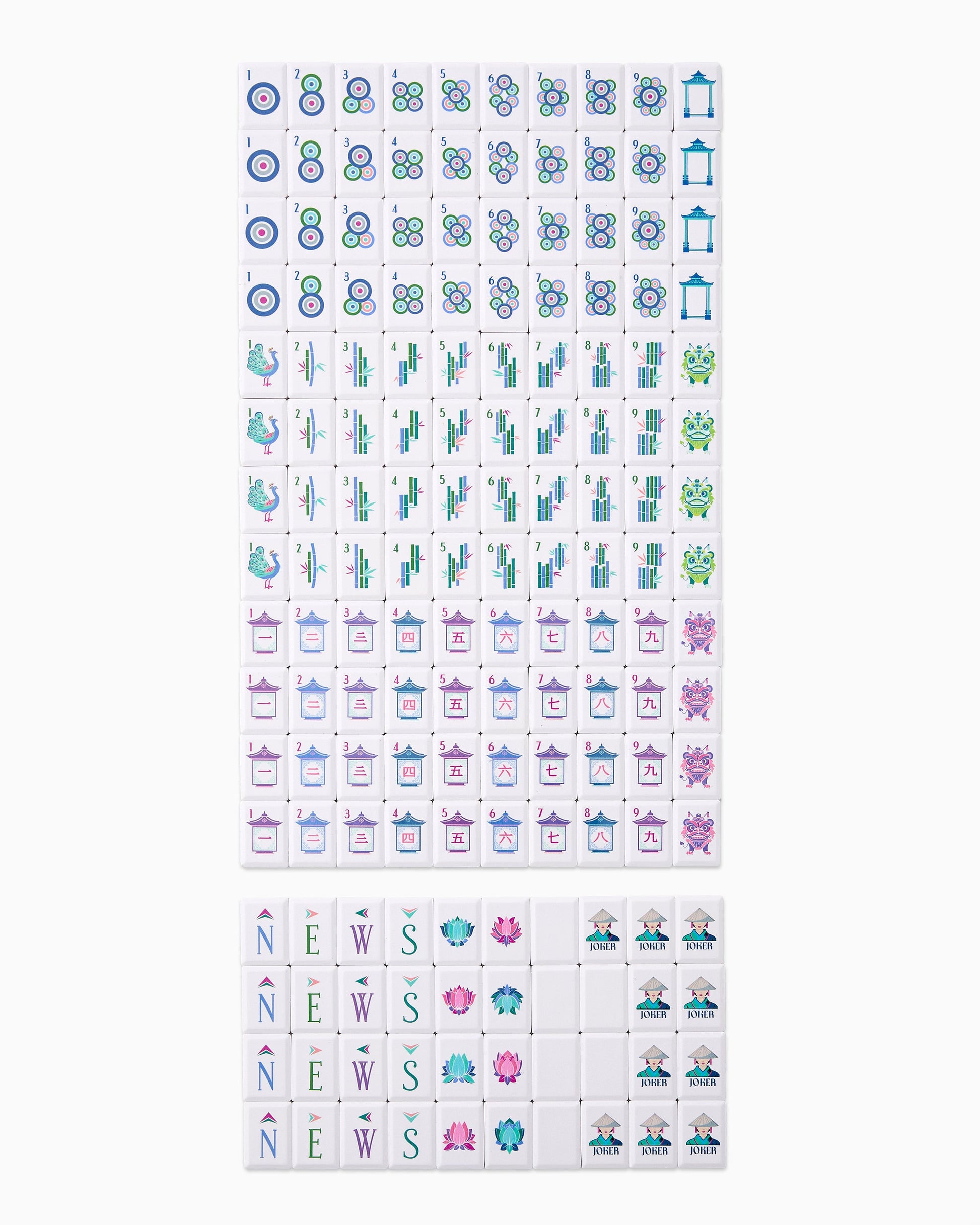 Cadet Debutante Tile Set - Oh My Mahjong