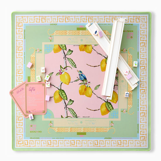 Citrus Songbird Mat - Oh My Mahjong