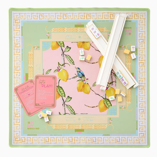 Citrus Songbird Mat - Oh My Mahjong