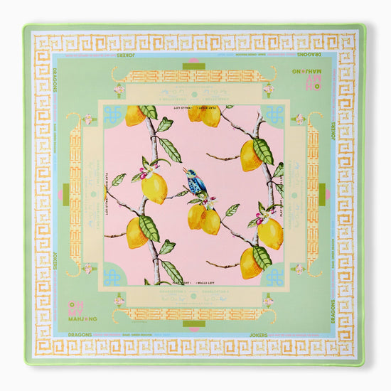 Citrus Songbird Mat - Oh My Mahjong