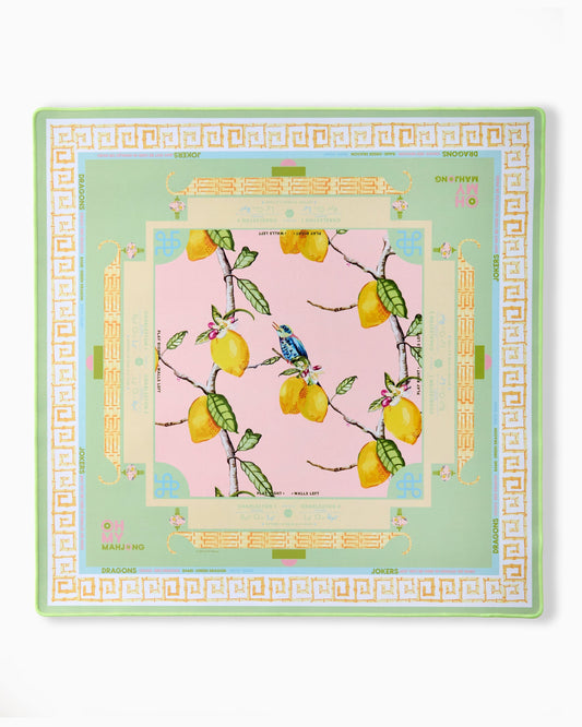 Citrus Songbird Mat - Oh My Mahjong