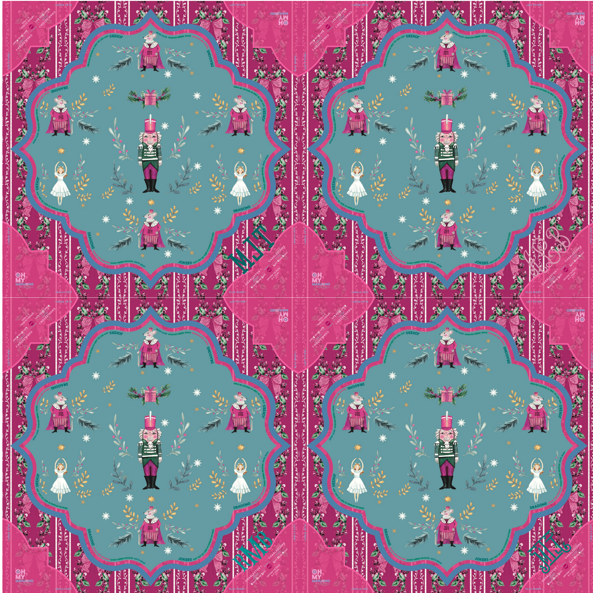 Clara Mat in Tube - Oh My Mahjong