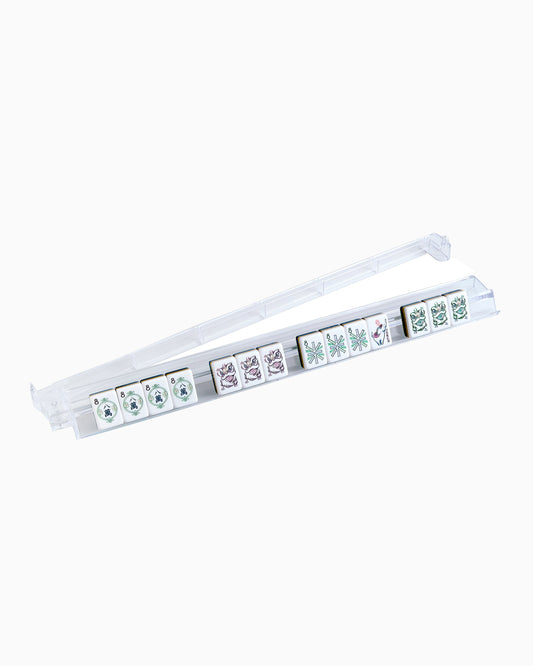 Clear Acrylic Rack & Pushers Set - Oh My Mahjong