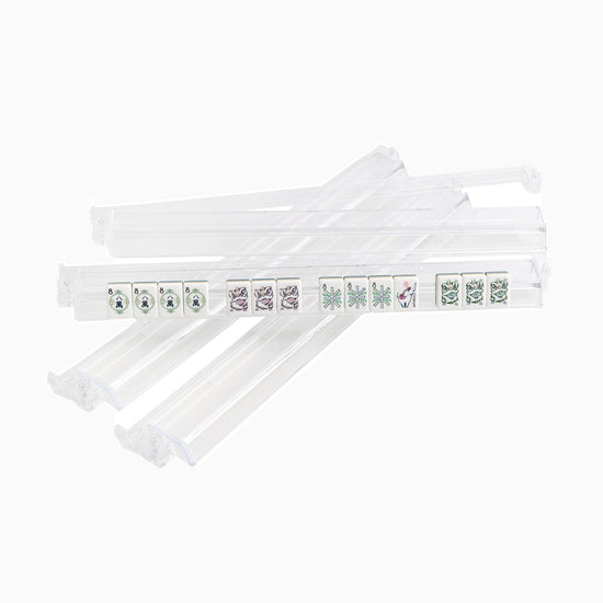 Clear Acrylic Rack & Pushers Set - Oh My Mahjong