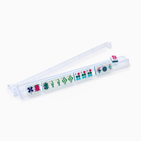 Clear Acrylic Rack & Pushers Set - Oh My Mahjong