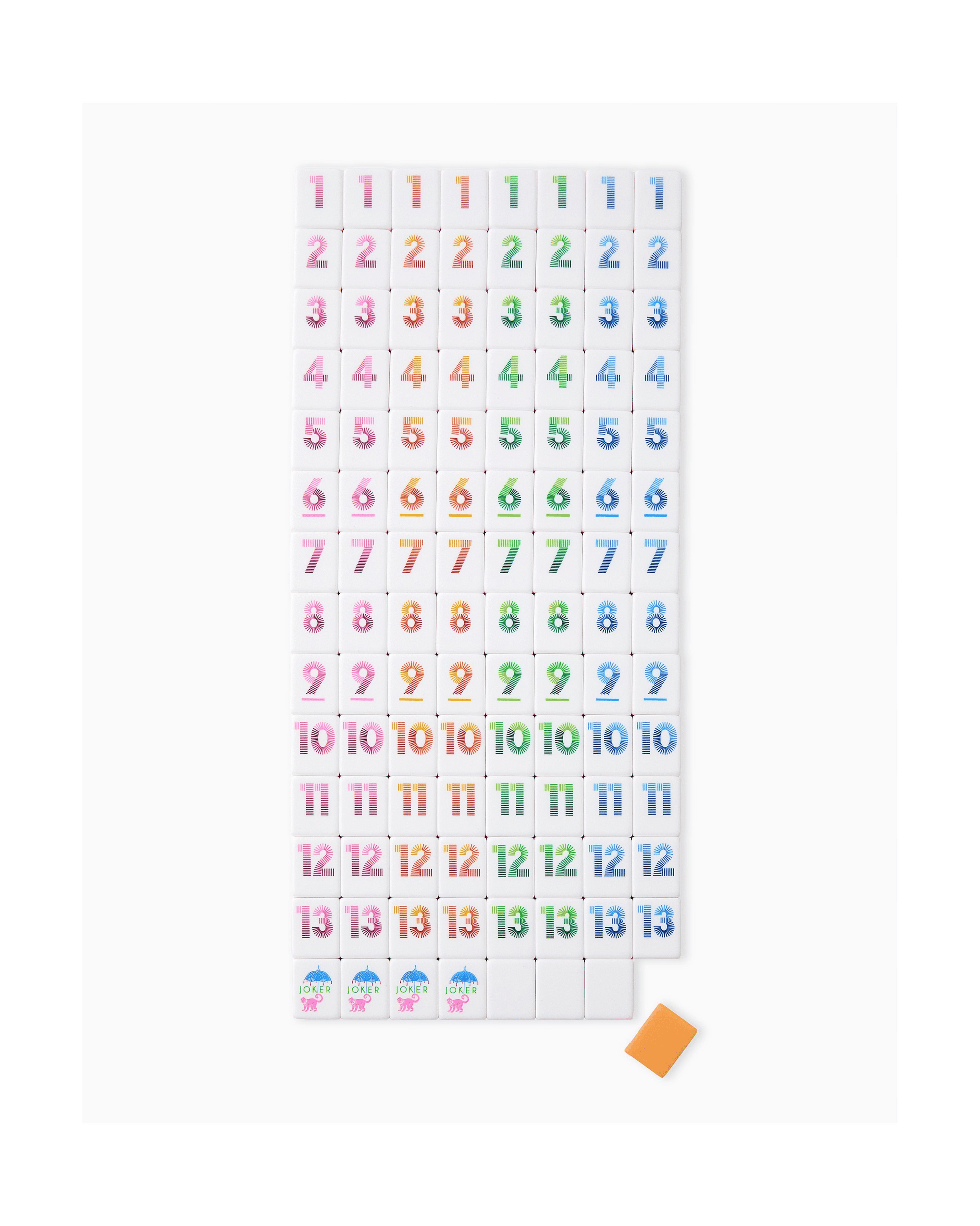 Clementine Oh My Rummi - Oh My Mahjong