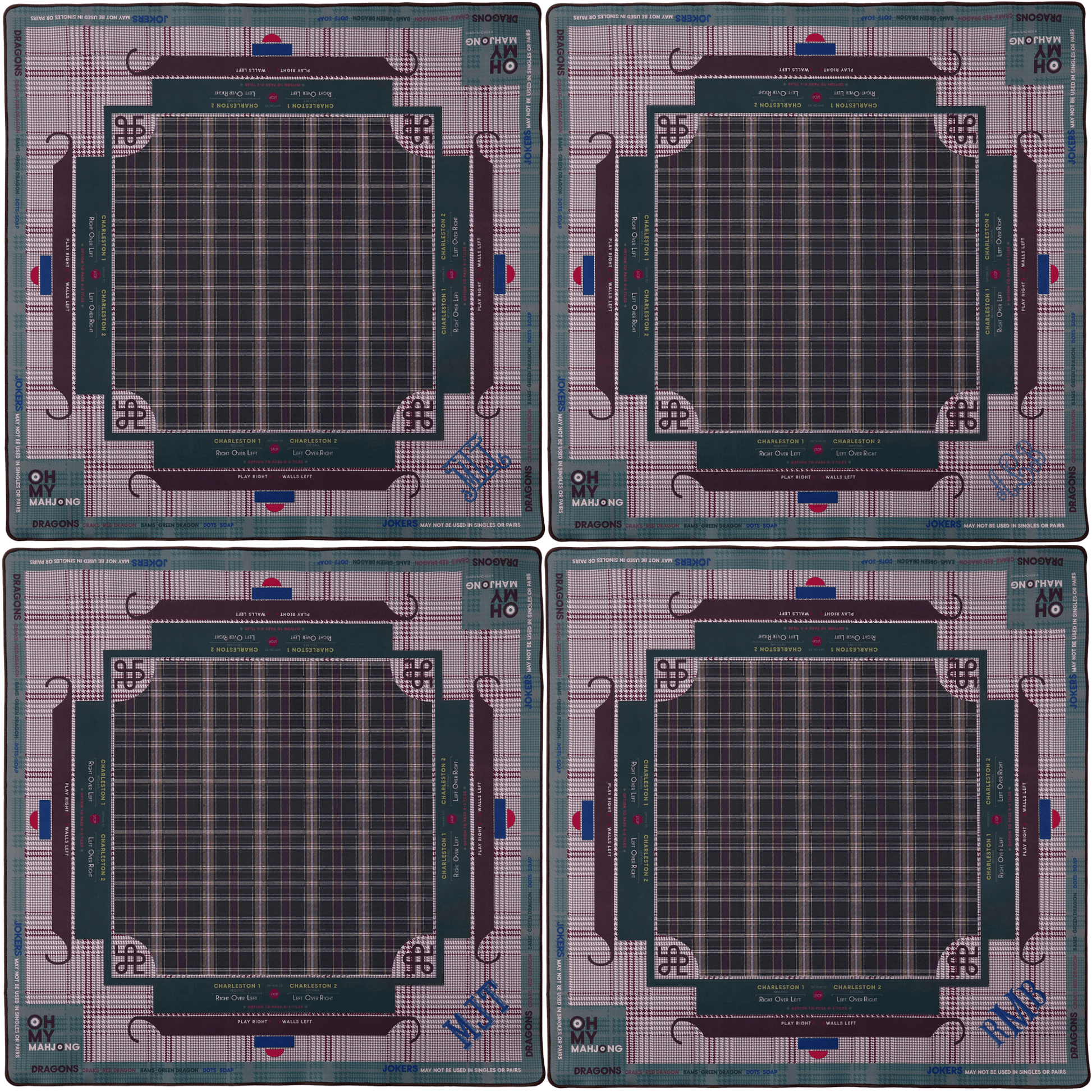 Dapper Mat - Oh My Mahjong