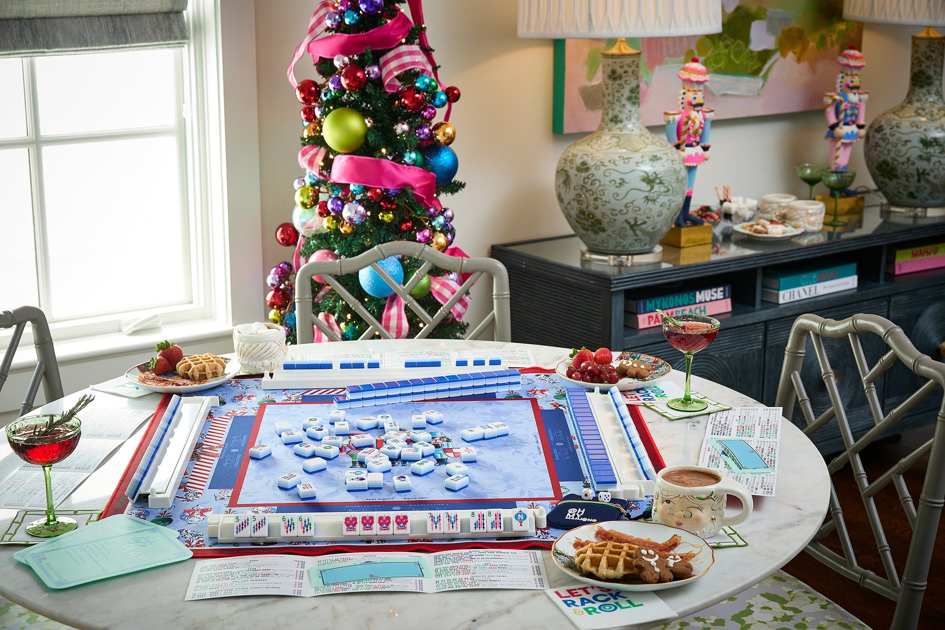 Deck the Halls Mat - Oh My Mahjong