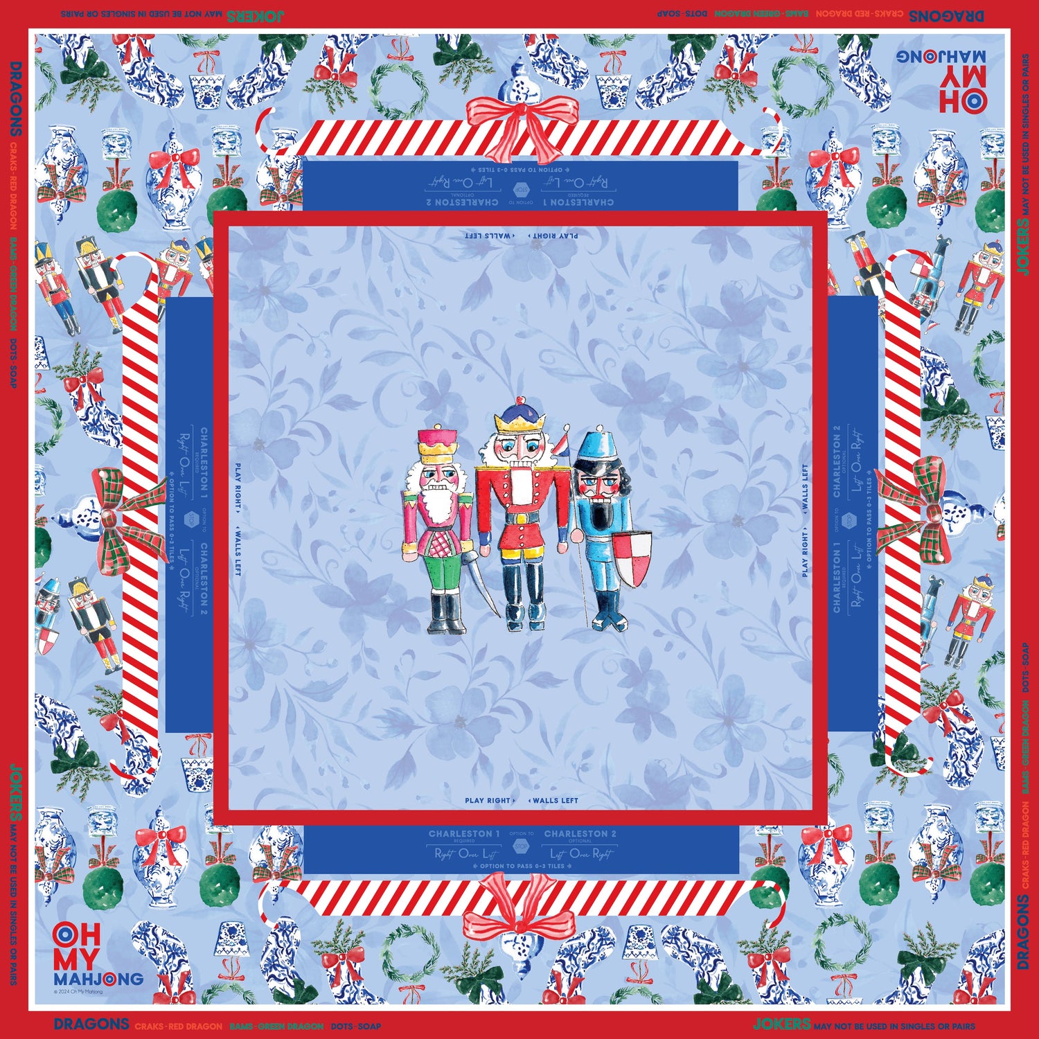 Deck the Halls Mat - Oh My Mahjong