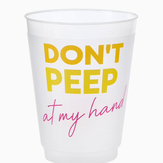 Don't Peep Cups - Oh My Mahjong