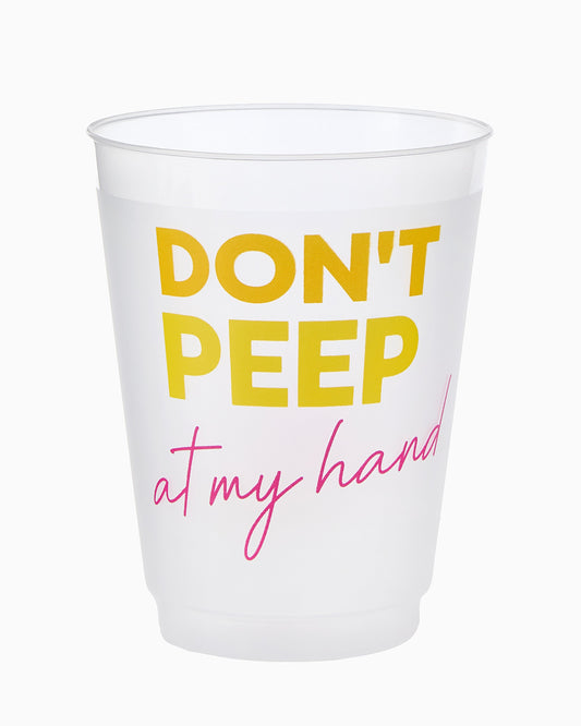 Don't Peep Cups - Oh My Mahjong