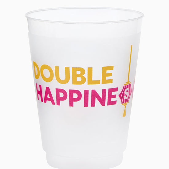 Double Happiness Cups - Oh My Mahjong