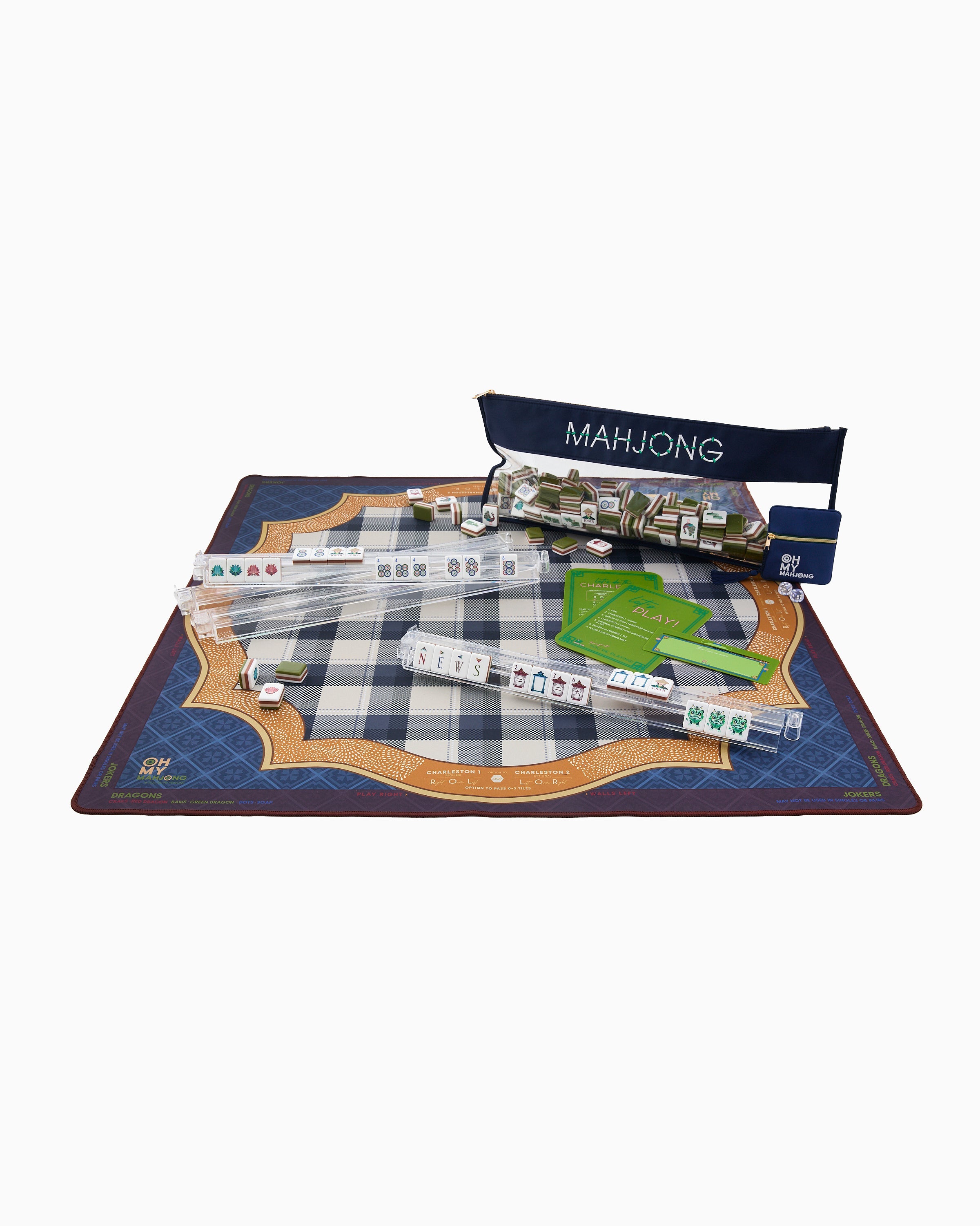Mahjong Tiles and Mats | American Mahjong | Free Shipping – Oh My Mahjong