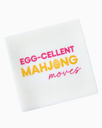 Egg - cellent Napkins - Oh My Mahjong