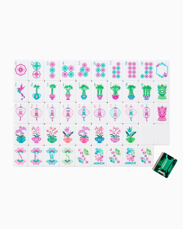 Emerald Mahjong Tiles - Oh My Mahjong