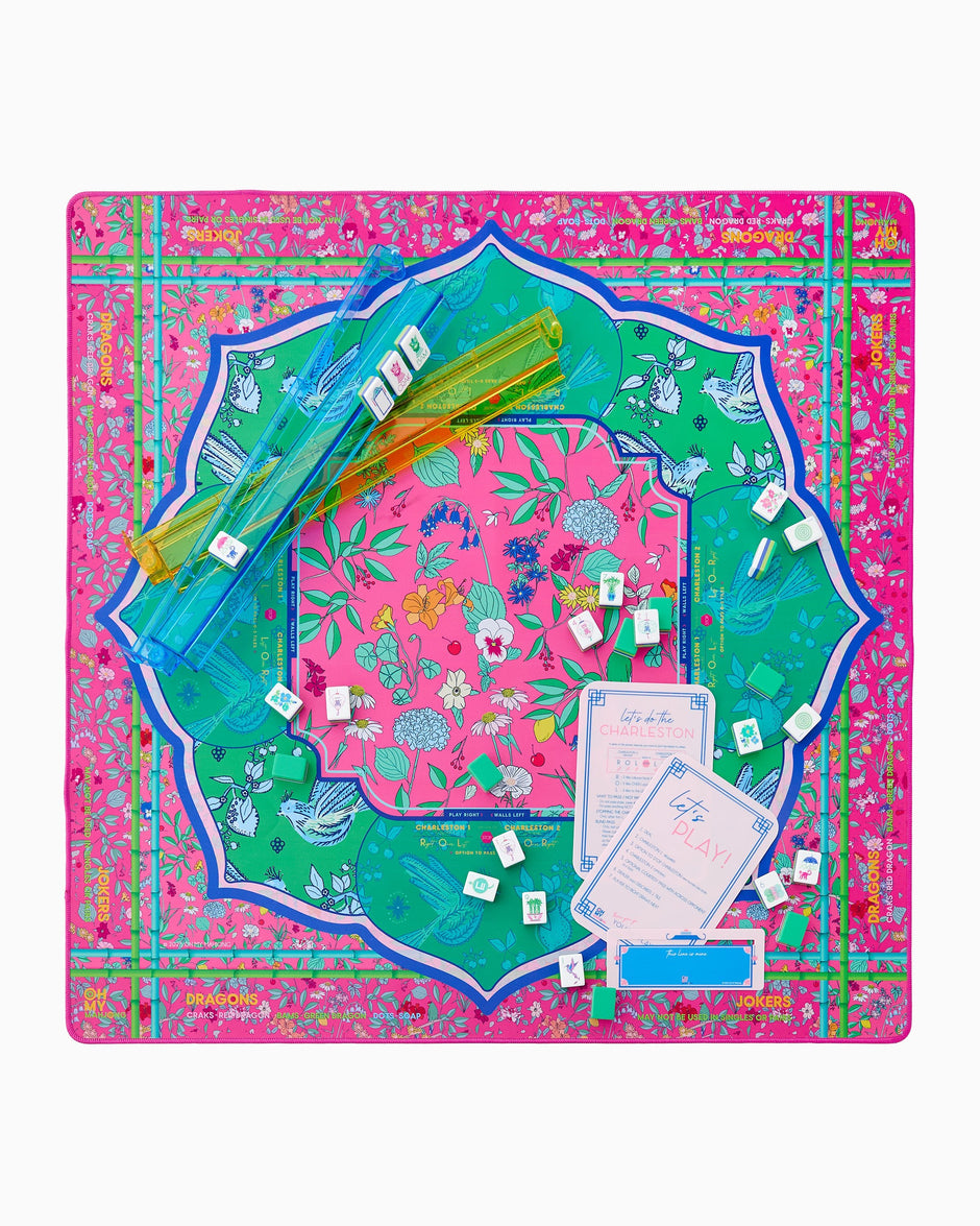 OH MY MAHJONG MINI ORANGECANE MAT main image 1