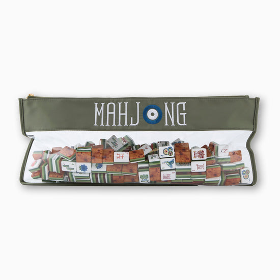 Forest Green Mahjong Bag - Oh My Mahjong