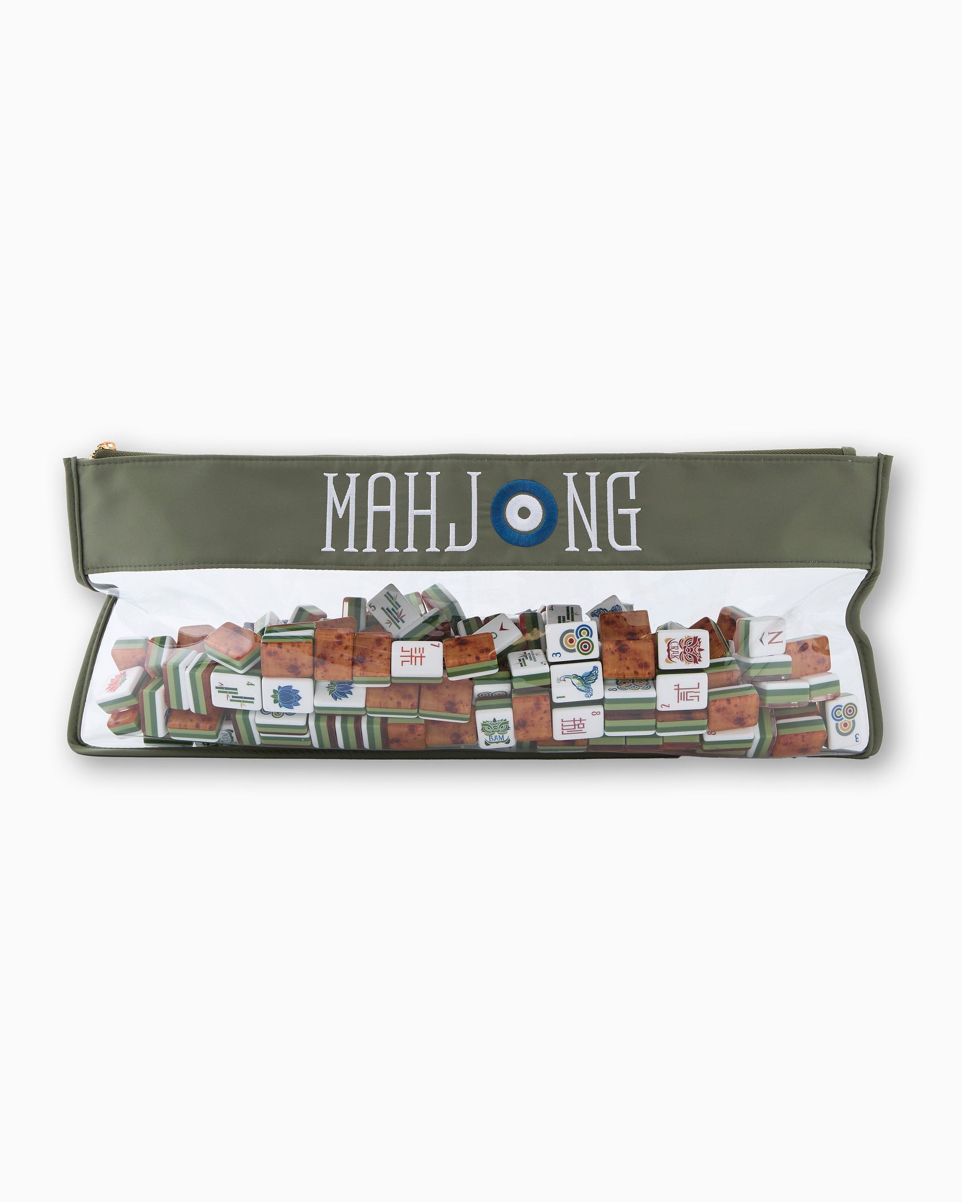 Forest Green Mahjong Bag - Oh My Mahjong