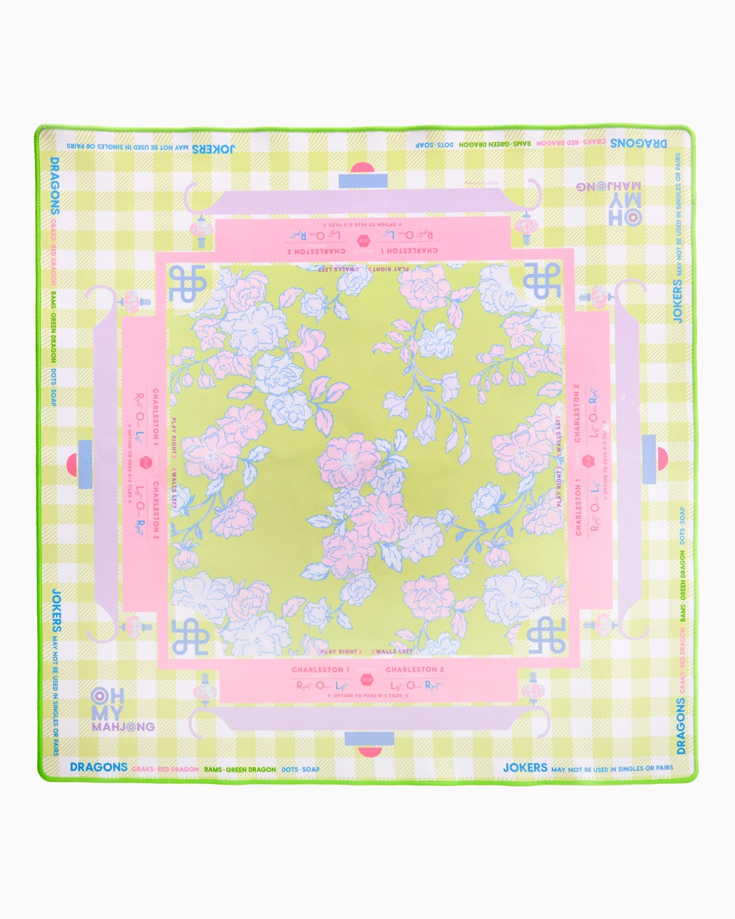 Garden Party Mat - Oh My Mahjong