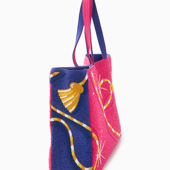 Glitterville Beaded Bag - Oh My Mahjong